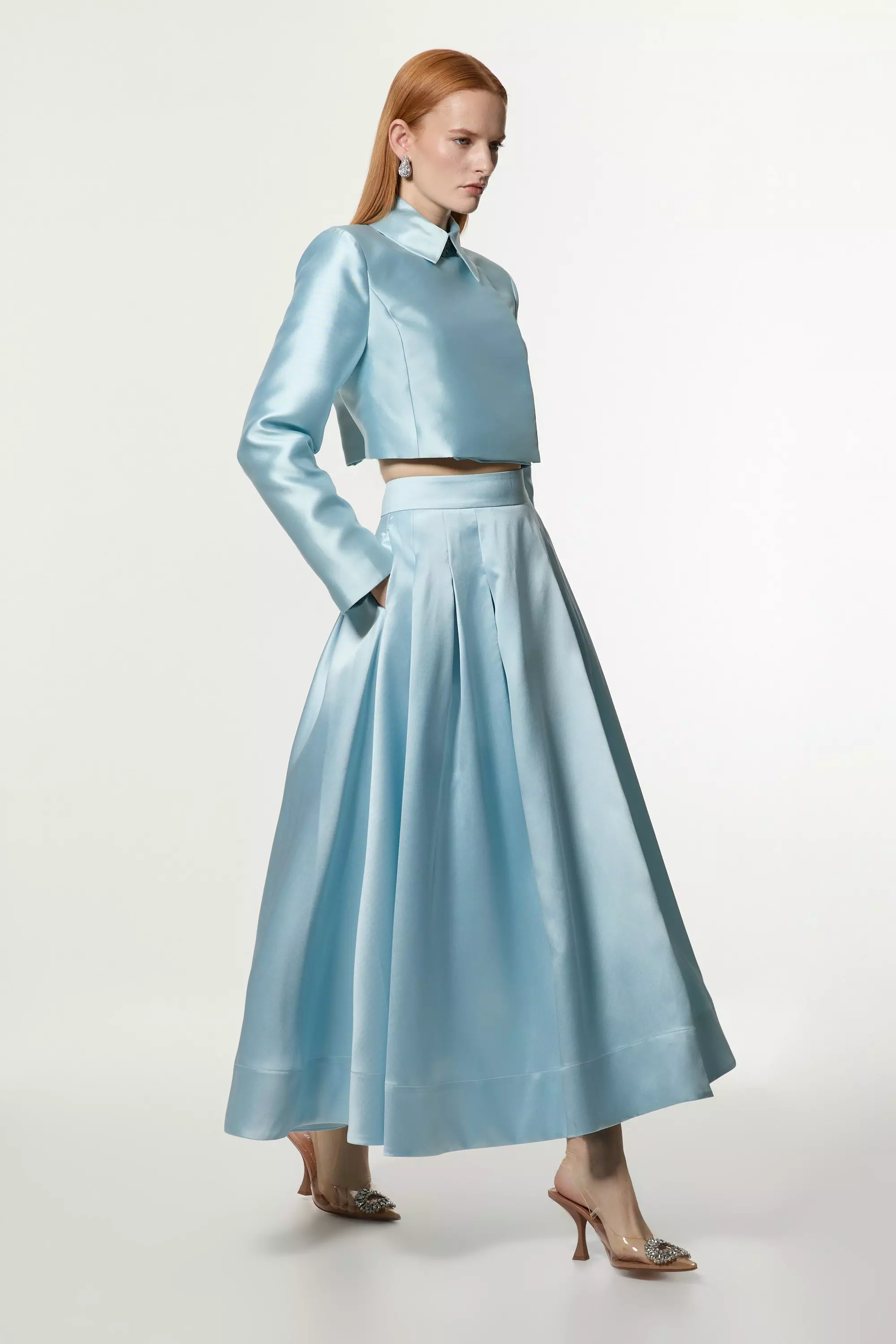【KAREN MILLEN】ツイル プロム マキシ スカート My favourite pieces from my latest collection with Karen